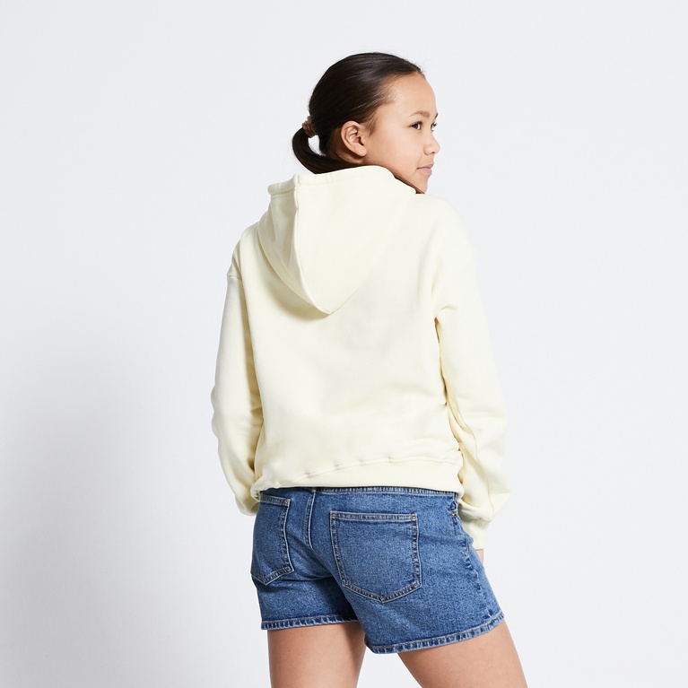 Printed hoodie "Smilla" Light Yellow